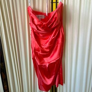 Strapless bridesmaid dress!
